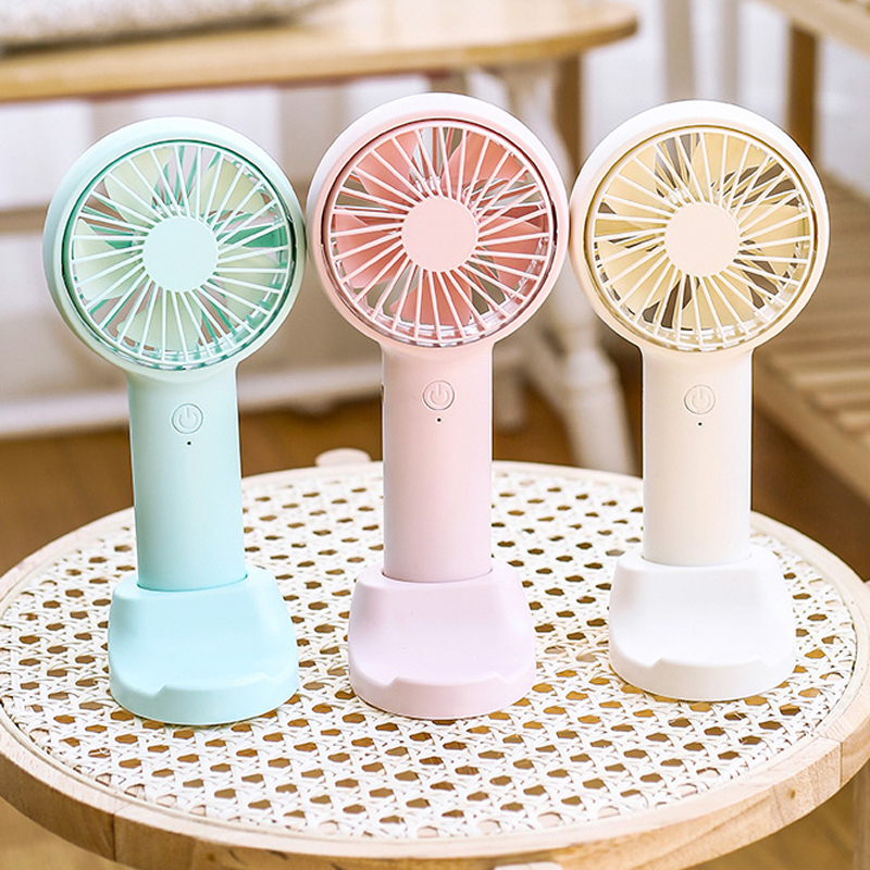 무료인쇄 액센 거치형 3단 핸디 선풍기 파스텔 - 상세 이미지 4