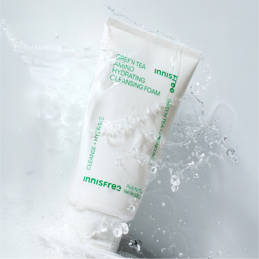 이니스프리 그린티 아미노 수분 클렌징 폼 150ml, 1개 제품 이미지