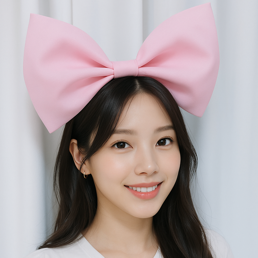 왕리본머리띠 대왕리본 놀이공원머리띠 - 메인 이미지