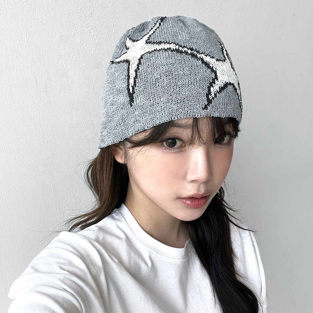 [니트비니] 슬라비 비니 봄 여름 숏 비니 얇은 롱 비니 이미지 8