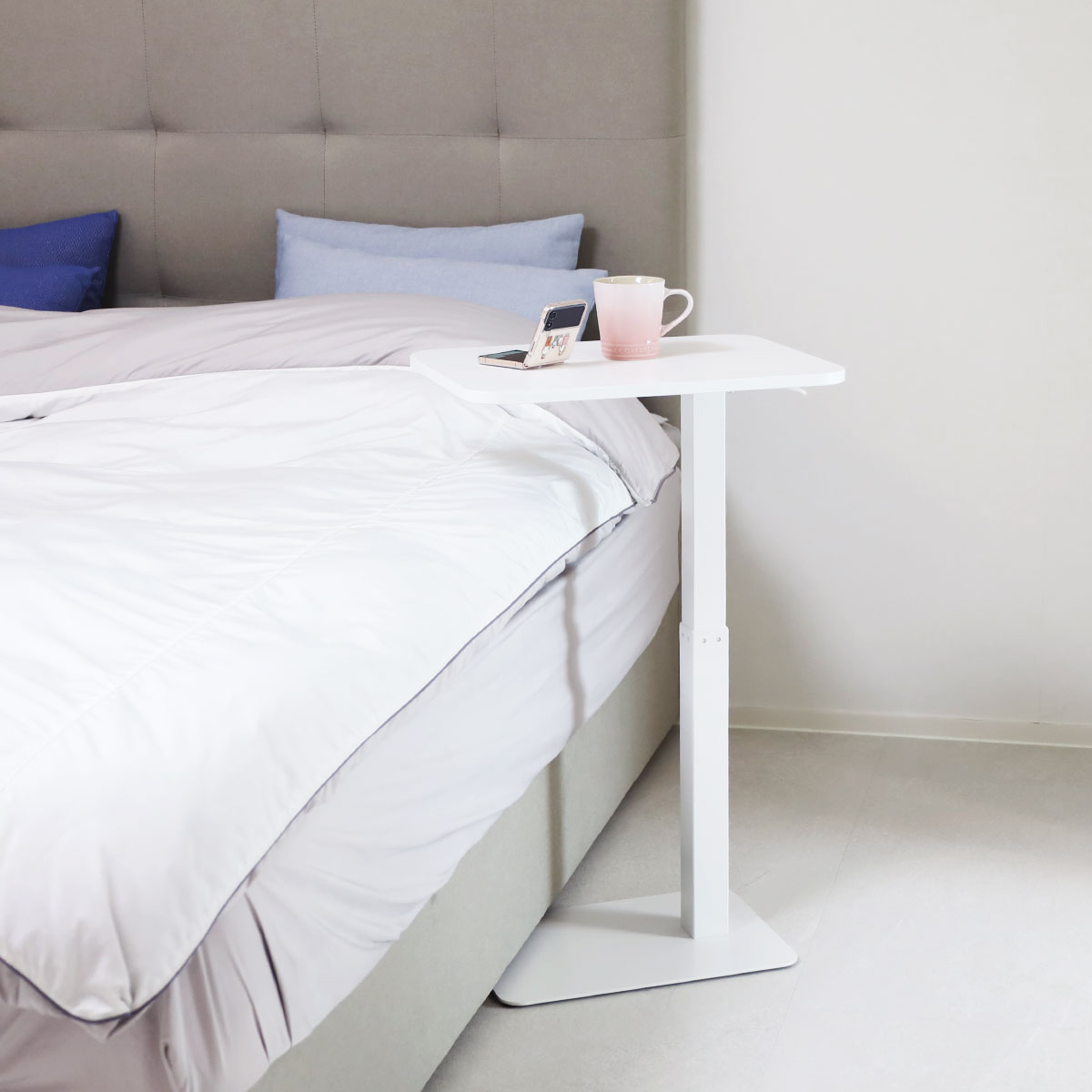 일루일루 오텐션 I01 유압식 높이조절 쇼파 테이블 침대 협탁 사이드