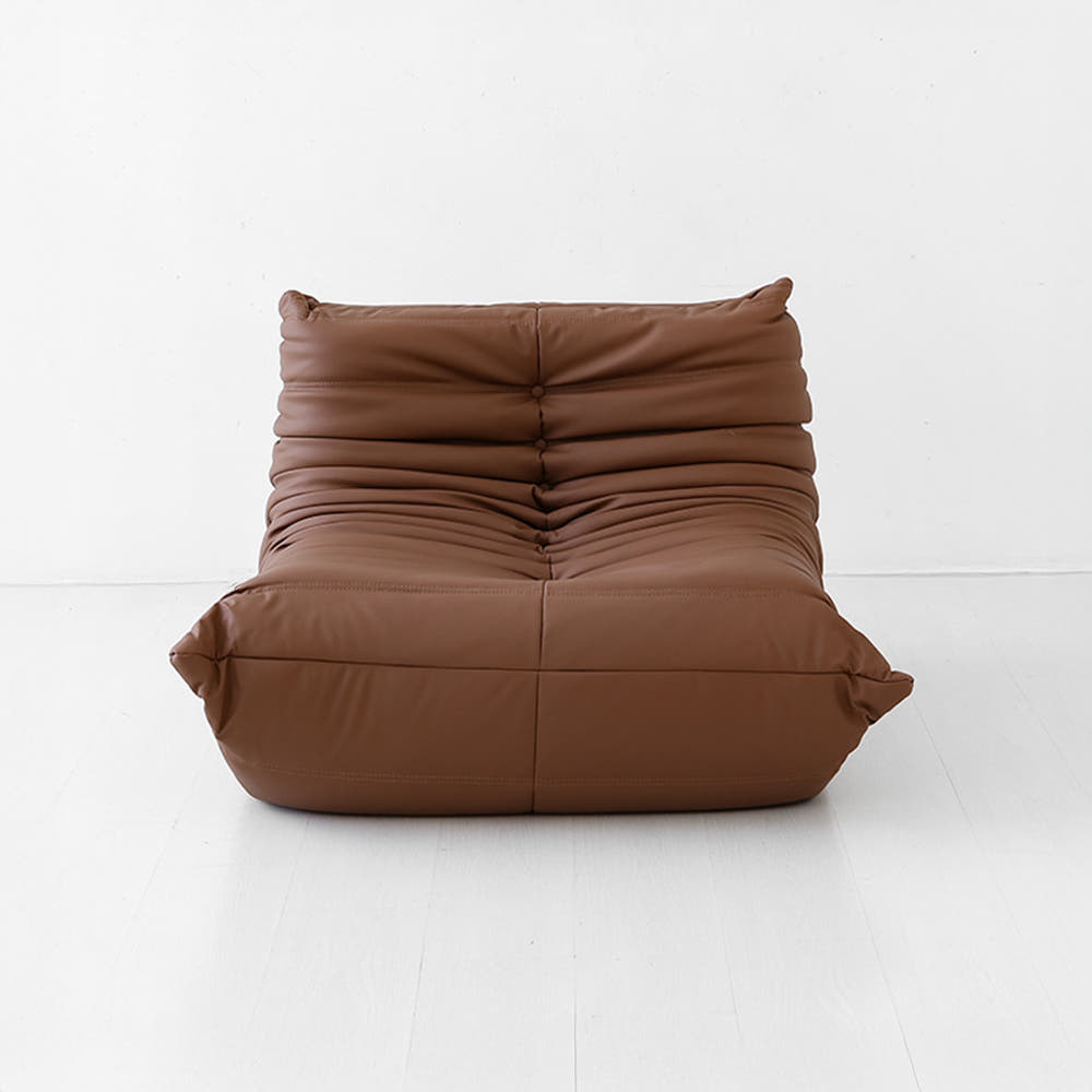 니스코 1인 좌식소파 XA10061H 1인용, 브라운 7174.0088