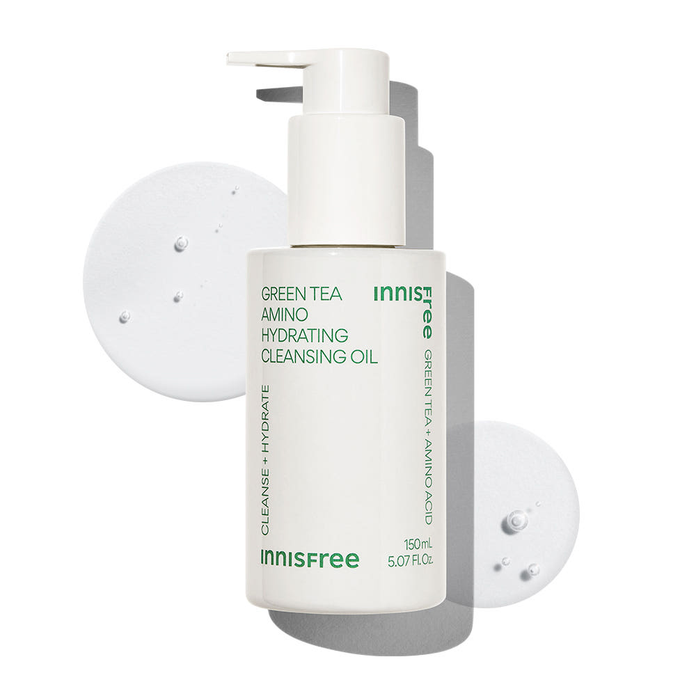이니스프리 그린티 수분 아미노 클렌징 오일 150ml, 1개 이미지 2
