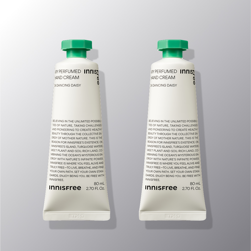 [더블구성] 이니스프리 마이 퍼퓸드 핸드크림 80mL 2개 [댄싱 데이지]