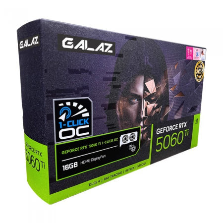 갤럭시코리아 갤럭시 GALAZ 지포스 RTX 5060 Ti BLACK OC D7 16GB 그래픽카드