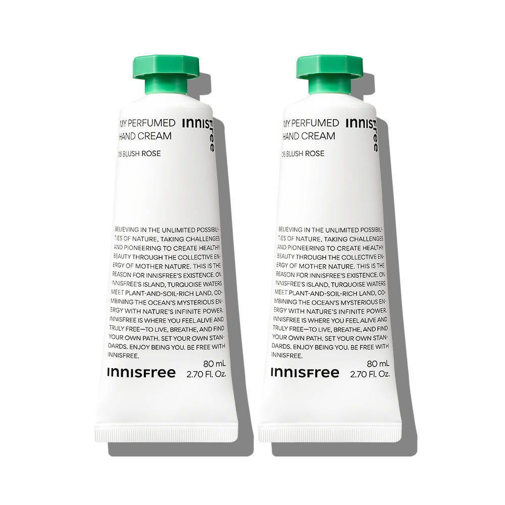 [더블구성] 이니스프리 마이 퍼퓸드 핸드크림 80mL 2개 [블러쉬 로즈] 이미지 2