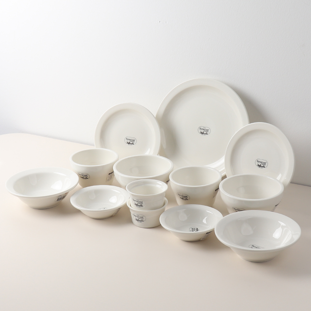 시라쿠스 뉴욕 킹스인 2인 그릇세트 13P 신혼부부 선물 화이트