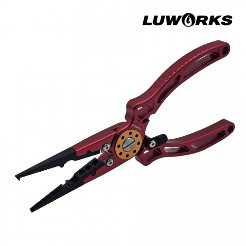 루웍스 염분과 부식에 강한 LWT-244 레드락 빅게임 플라이어 바늘빼기 라인커트 - 상세 이미지 4