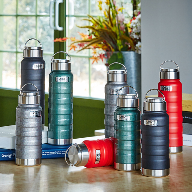 오슬로 아웃백 이중진공 보온보냉 텀블러 500ml, 레드, 1개 - 상세 이미지 2