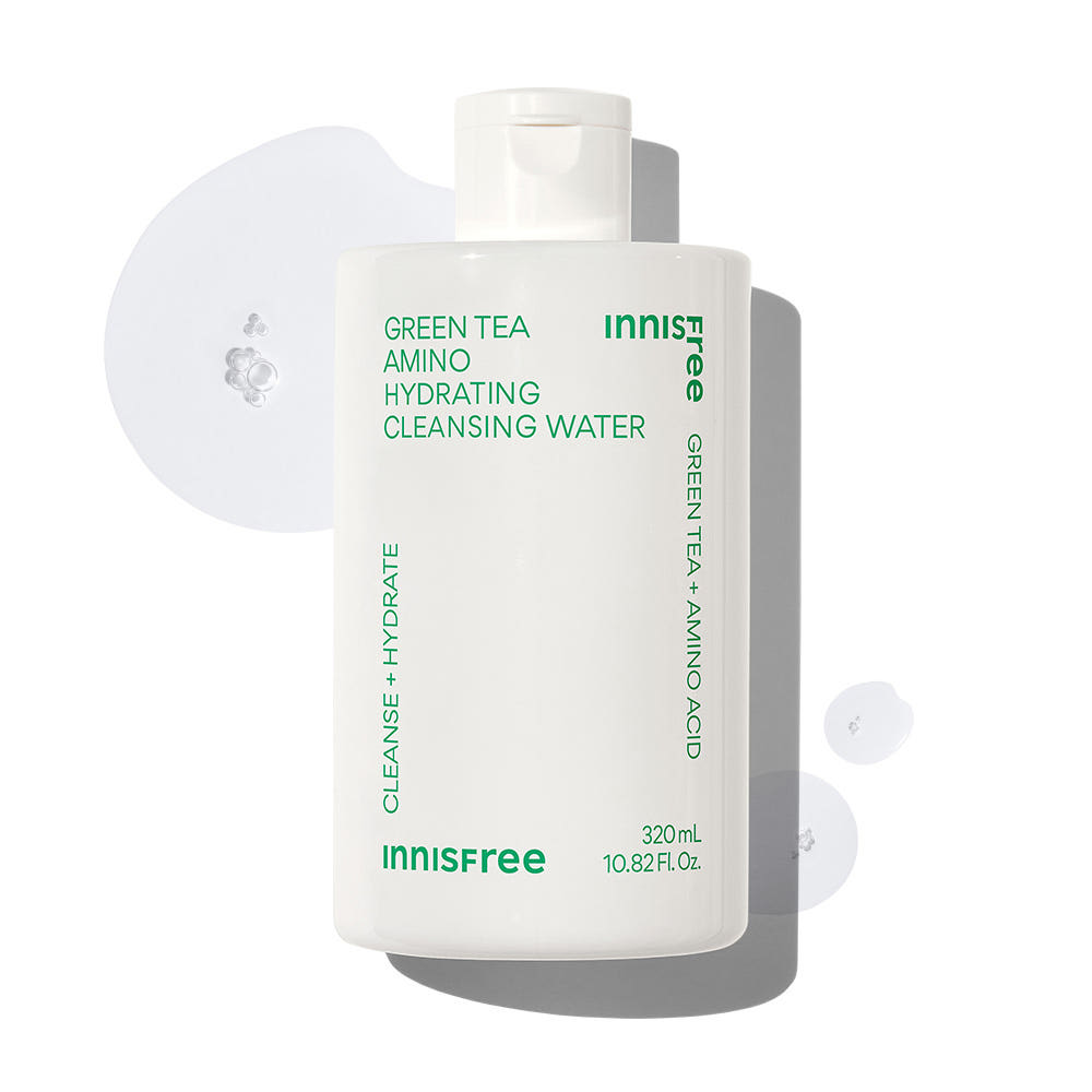 이니스프리 그린티 아미노 수분 클렌징 워터 320ml, 1개 - 상세 이미지 2