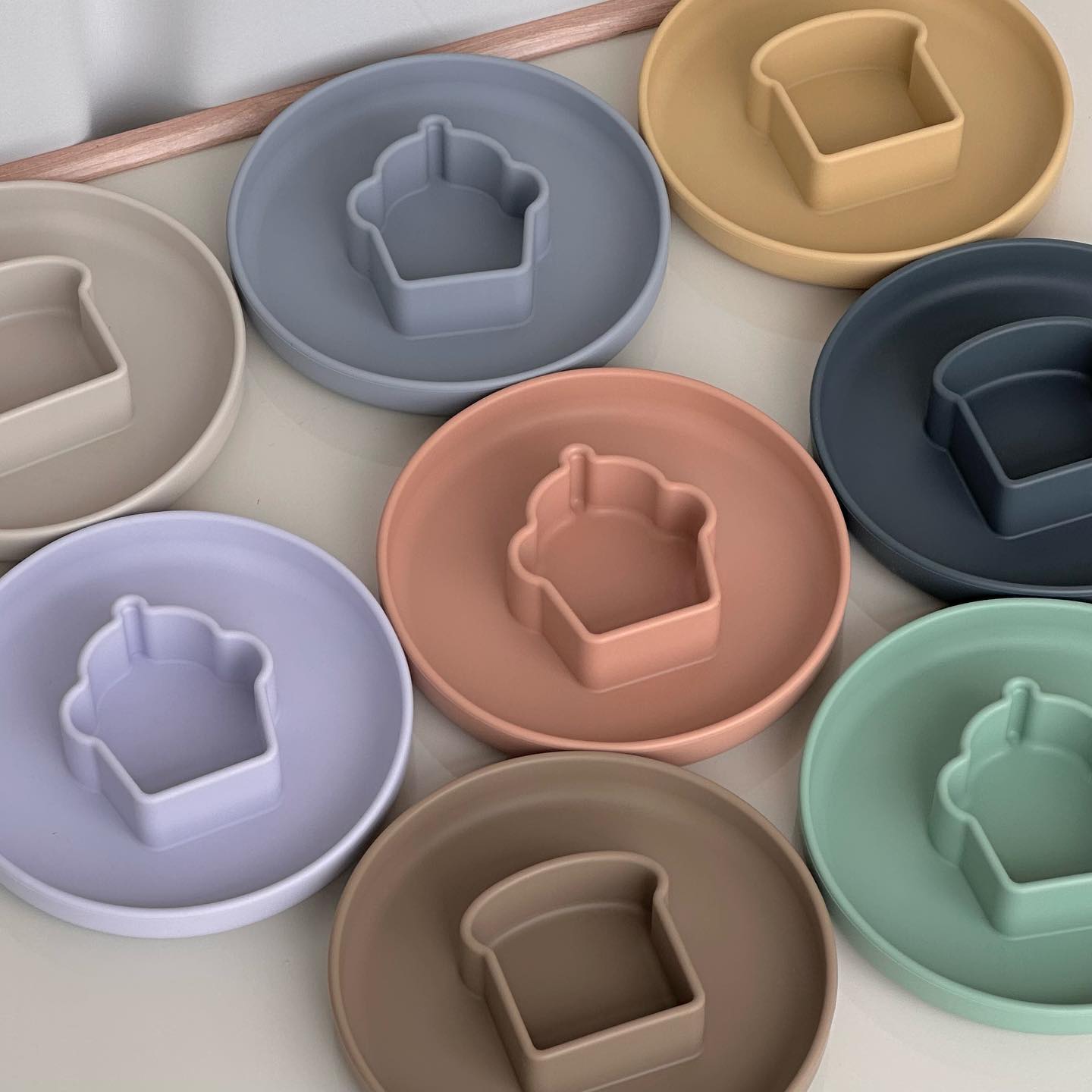 [1+1]브릭오 토핑 이유식 용기 접시 볼 식판 식기 그릇 유아 아기 실리콘 베이커리디쉬