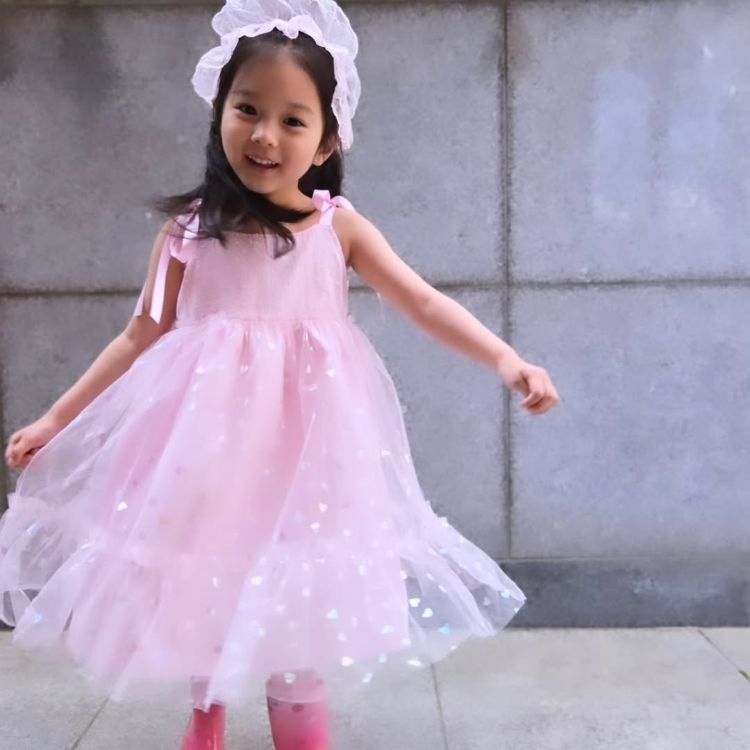 여아여름원피스 미니레시피 하트엔젤 원피스 키즈드레스