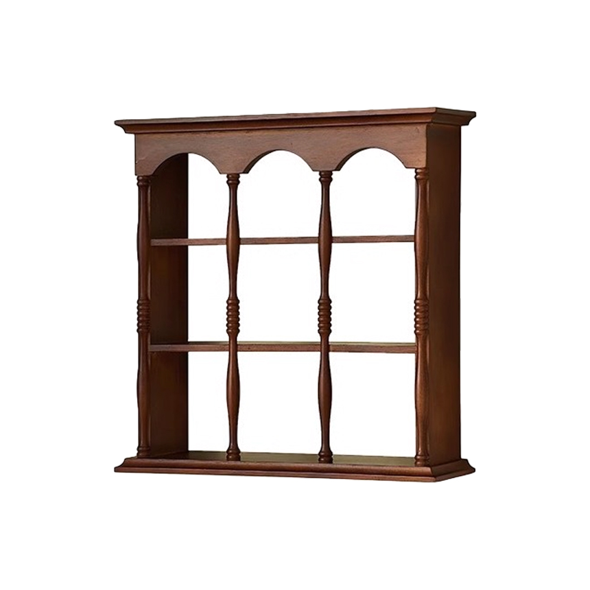 아치 우드 주방 거실 3단 선반장 Arch Wood Cabinet S - 상세 이미지 3