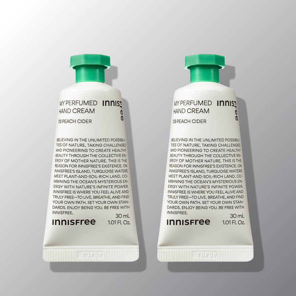 [더블구성] 이니스프리 마이 퍼퓸드 핸드크림 30mL [03 피치 사이다]