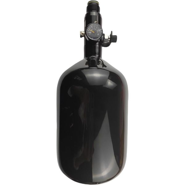 2024년에 생산된 페인트볼 건 PCP 에어소프트용 800Psi 출력 레귤레이터 HPA 탱크가 장착된 DOT 68ci 4500psi 탄소 섬유 에어탱크... 
