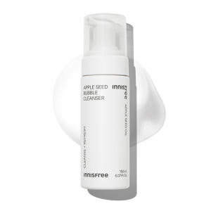이니스프리 애플 씨드 버블 클렌저 150ml, 1개 솔직 후기 | 피부 타입별 분석 - 상품 이미지 3