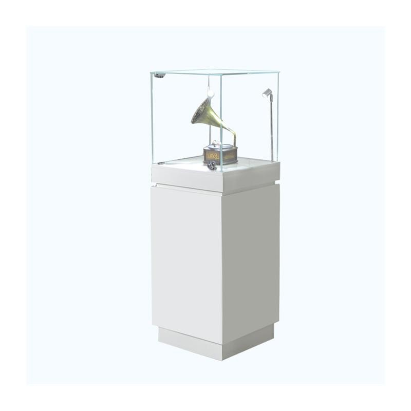 주얼리 디스플레이 유리 박물관 문화재 전시장 미술관 화이트 2대 40x40x120 - 상세 이미지 5