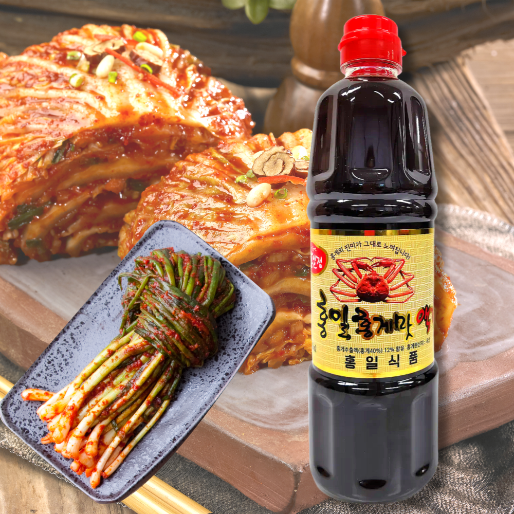 홍일 홍게 액젓 900ml 2개 +백간장 500ml 편스토랑 이정현 이영자 파김치 이미지 7