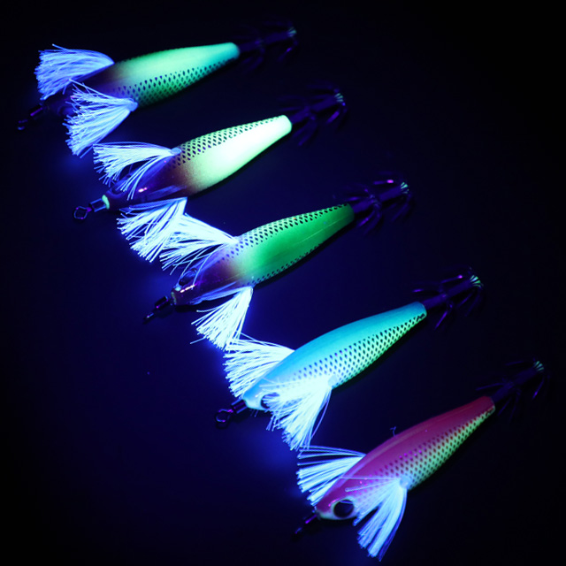 스턴 리플렉스 레이저 에기 v2 미니 55F UV 틴셀 핀 글로우 축광 레드헤드, 5.5cm(2.2인치) - 상세 이미지 3