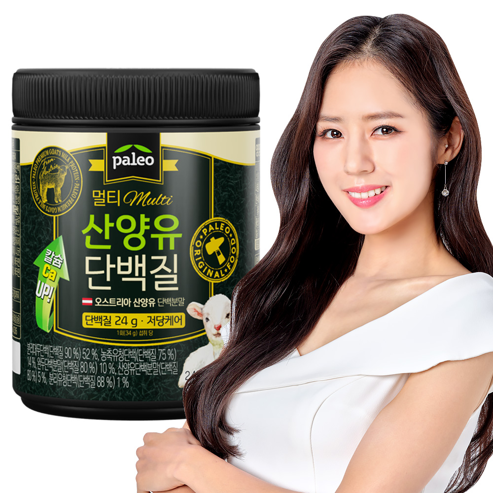 팔레오 멀티 산양유 단백질 저당 초유칼슘 배합 프로틴쉐이크 미숫가루맛 240g, 1개 - 상품 이미지