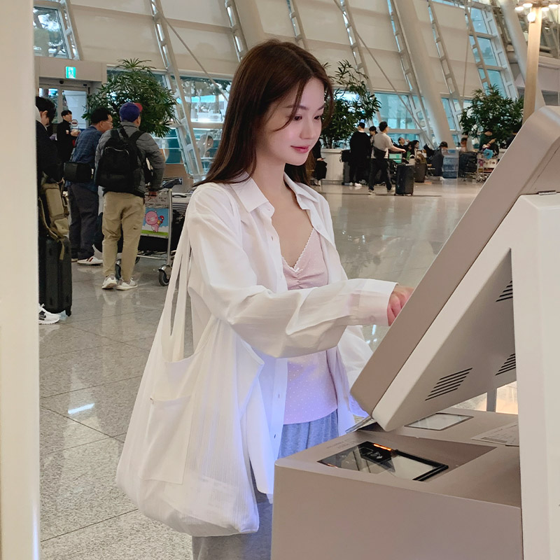 [자체제작] 에이딘 실키 스트라이프 데일리 긴팔 셔츠 bs8080 - 상세 이미지 5