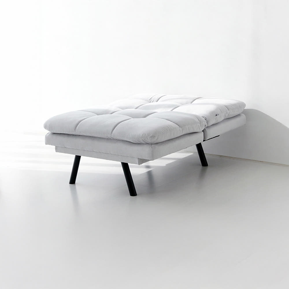 니스코 1인 멀티 메모리폼 소파 BC267S01 라이트그레이 6107.6434, 1인용