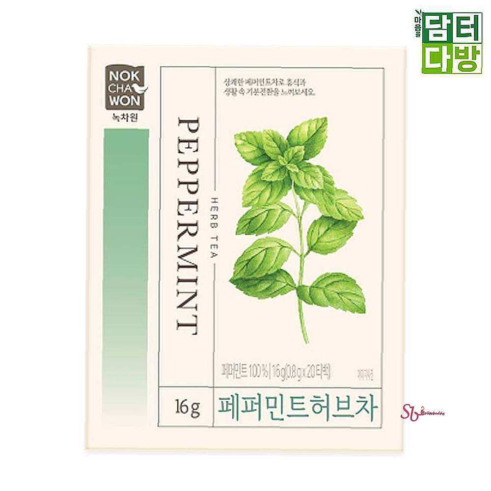 녹차원 페퍼민트 허브차 20티백ijk925 : 셀리스트샵O