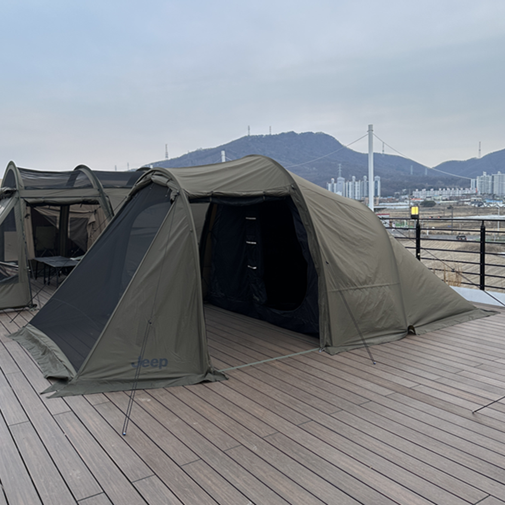 지프 오클랜드 오크랜드 텐트 터널형 리빙쉘 4인용 5인용
