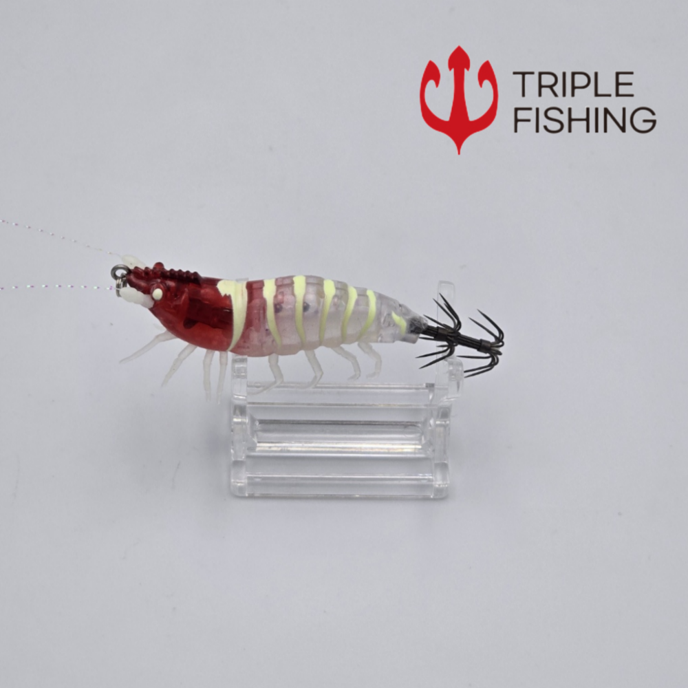 트리플 디토 리얼 새우에기 레드헤드, 8cm(3.1인치) - 메인 이미지