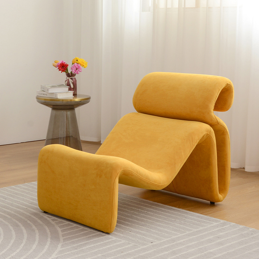 루마 스웨이 패브릭 인테리어 디자인 체어 Luma Sway Chair S
