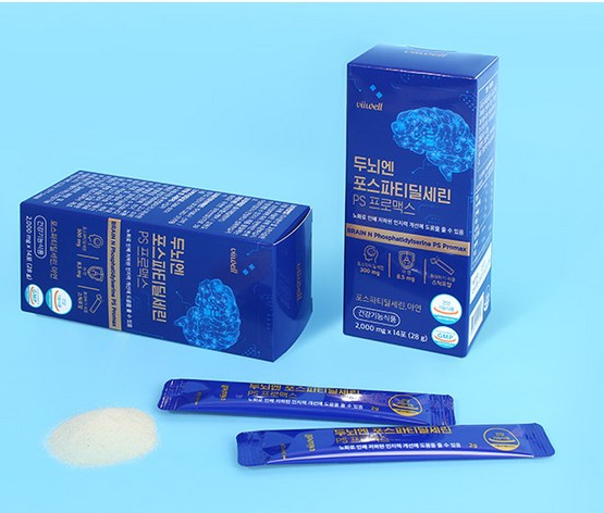 두뇌엔 PS 분말스틱 인지력 을 위한 뇌영양제 지금부터 챙길때 인절미맛 14포, 3개 - 상세 이미지 2