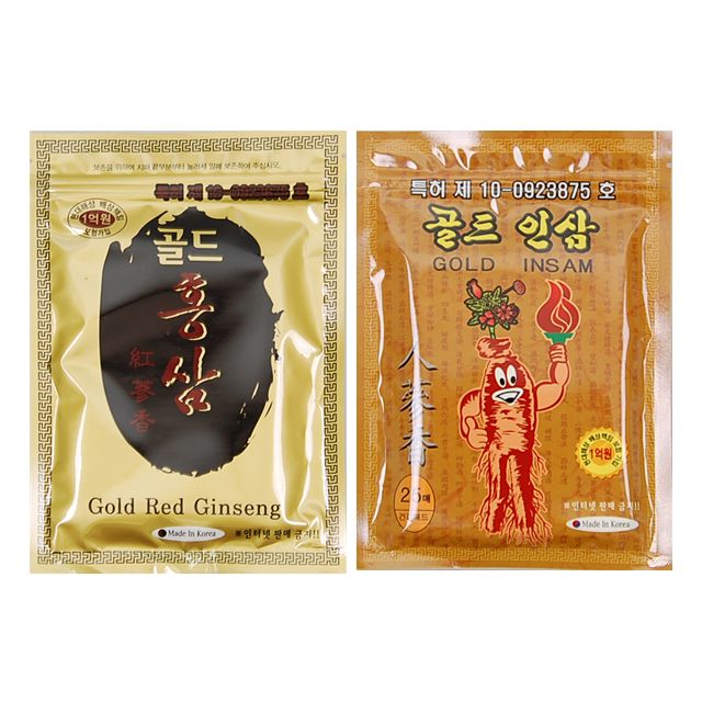 골드 홍삼패드 20매 찜질 건강 패드 : 라이프 스타일샵 바인몰