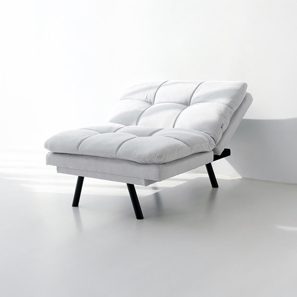 니스코 1인 멀티 메모리폼 소파 BC267S01 라이트그레이 6107.6434, 1인용