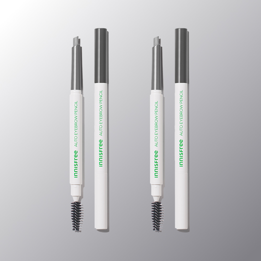 [더블구성] 이니스프리 납작 아이브로우 펜슬 0.3g 2개 (3호 꿈꾸는 새벽녘 그레이) 제품 이미지