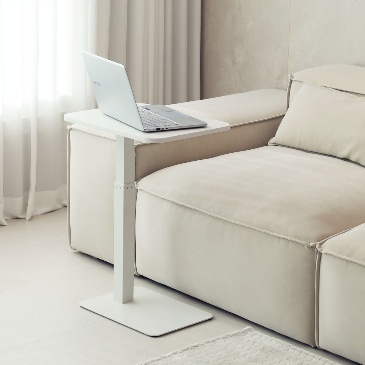 일루일루 오텐션 I01 유압식 높이조절 쇼파 테이블 침대 협탁 사이드