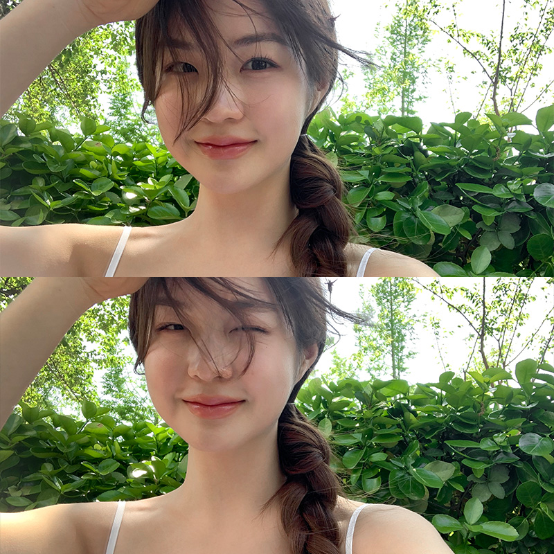 아리에 썸머 스모크 밴딩 롱 나시 원피스 op16065 - 상세 이미지 3