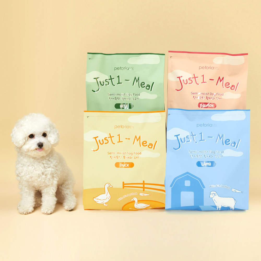 한끼뚝딱 말랑말랑 소프트 황태 강아지 사료 전연령 양고기, 2.4kg, 1개 - 상세 이미지 5
