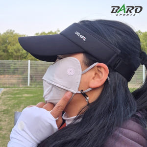 UV 자외선차단 여름 골프 마스크 냉감 메쉬 얼굴햇빛가리개 등산 스포츠 ... 운동러 솔직 후기 | 실사용 리뷰 - 상품 이미지 3