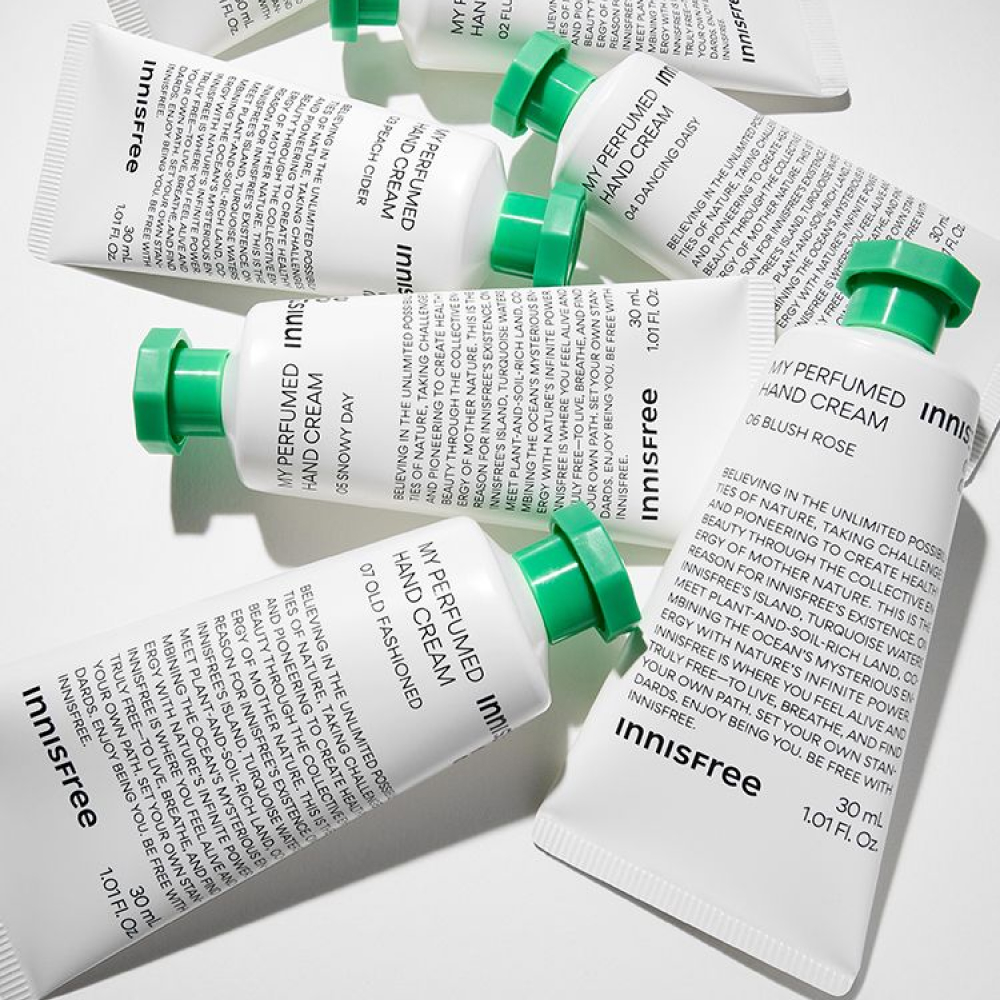 이니스프리 마이 퍼퓸드 핸드크림 30mL 01 화이트 셔츠 / 파우치용 선물추천 데일리 향수핸드크림 향수대용