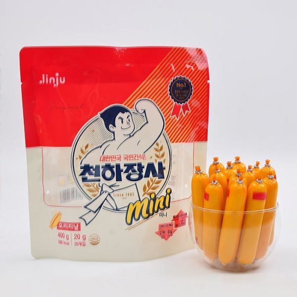 소시지 진주햄 천하장사 오리지날 미니20개입 400g : 하루잇1