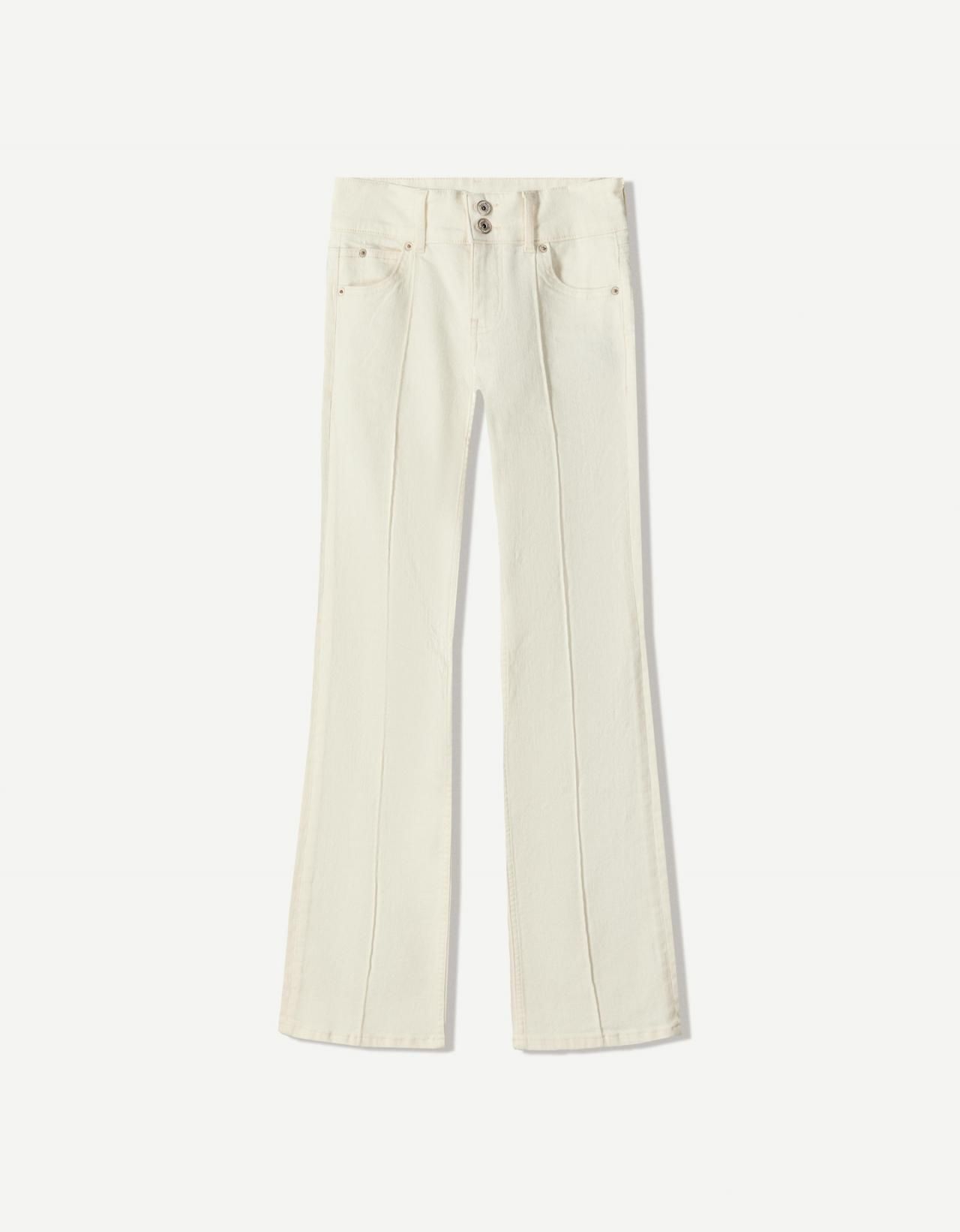 버쉬카 로우라이즈 부츠컷 진 0310/211 CREAM