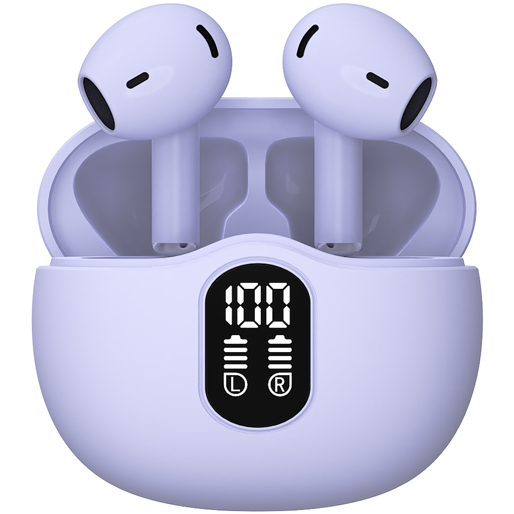 블라우풍트 ENC 노이즈캔슬링 블루투스5.4 무선이어폰 BLP-BE363 퍼플