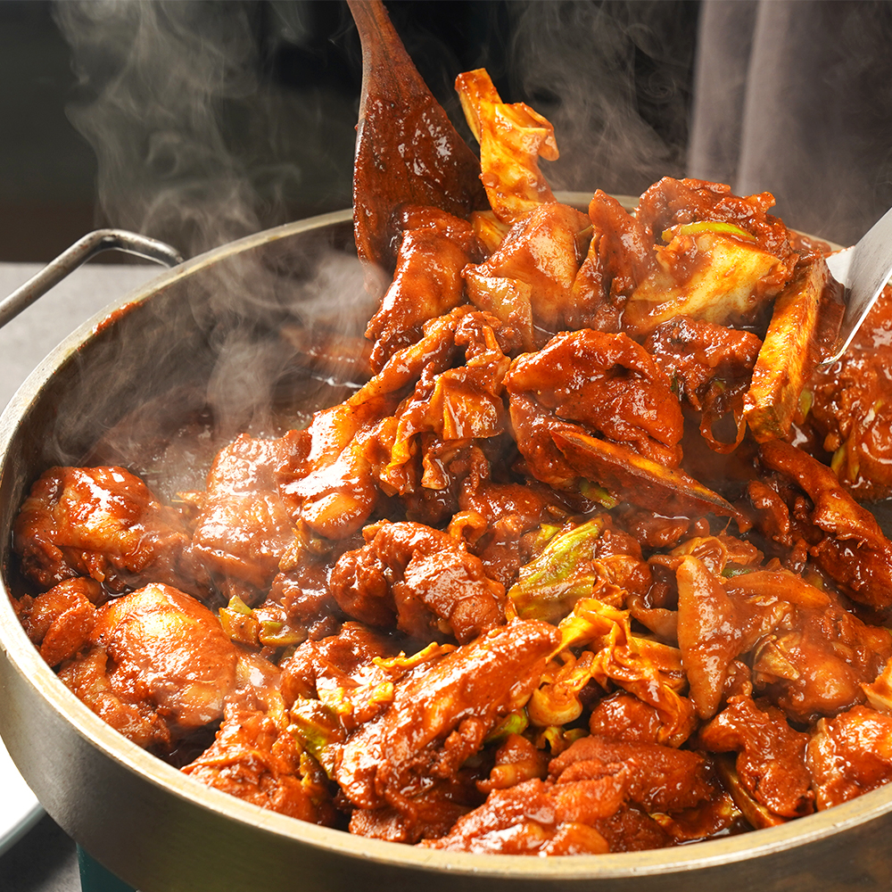 팔팔닭갈비 춘천 닭갈비 닭다리살 캠핑 음식 500g, 3개 이미지 3