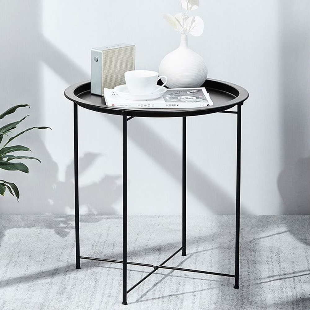 핫버튼 서브 테이블 쇼파용 침대 핸드폰 보조 선반 미용실 티트레이