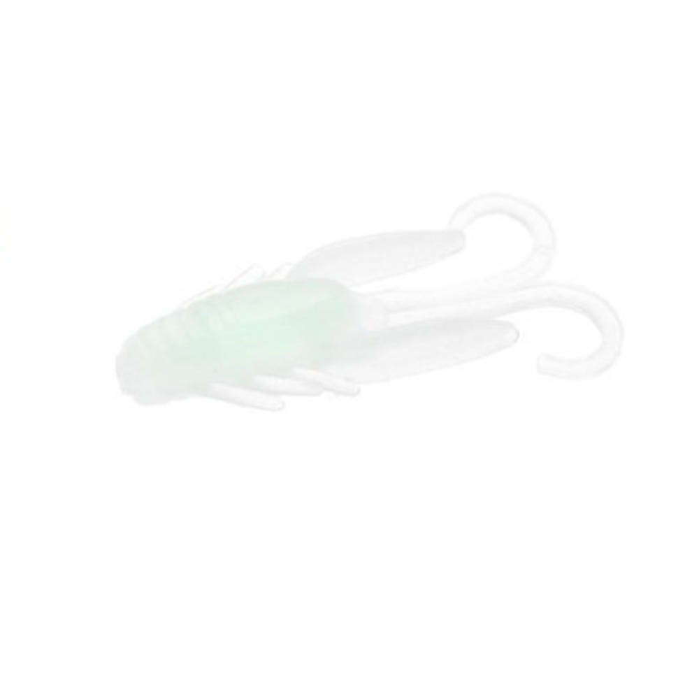 캣츠크로우 BB 호그웜 꺽지웜 산천어 송어미끼 002 글로우, 5cm(2인치) - 상세 이미지 3