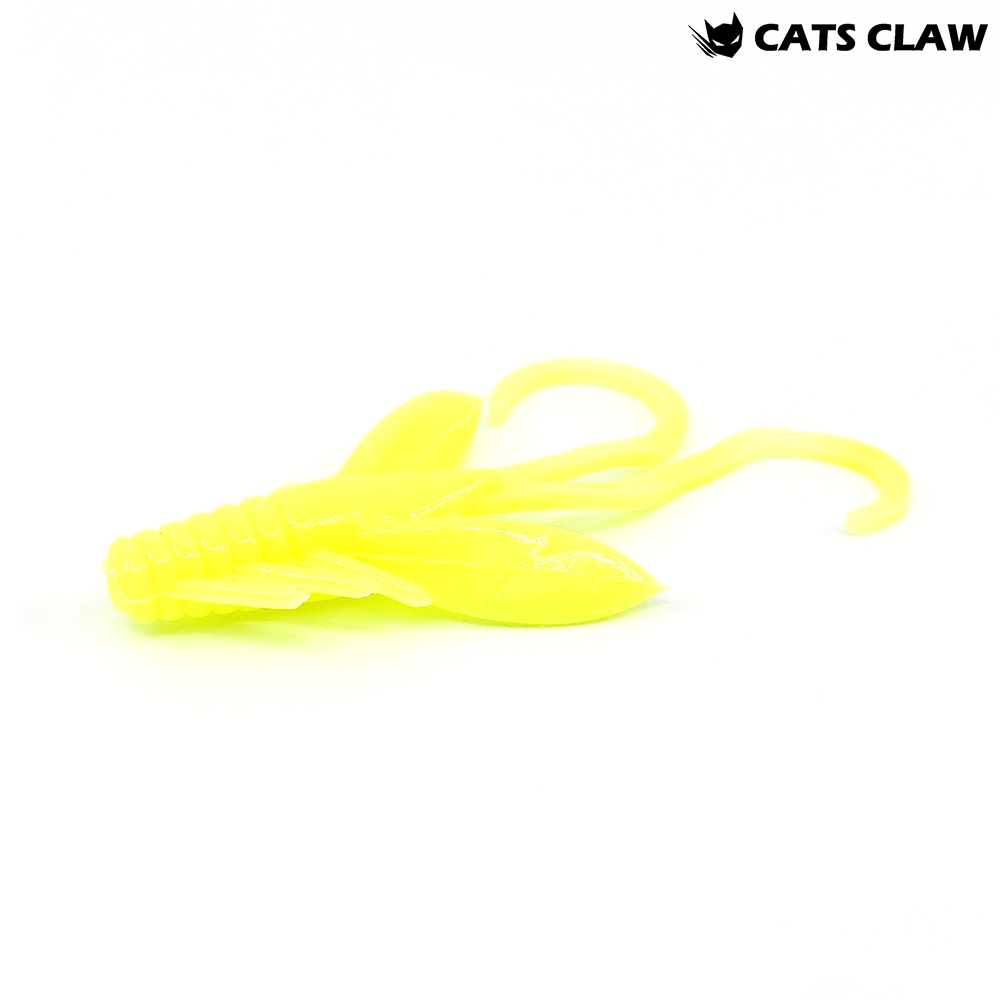 캣츠크로우 BB 호그웜 꺽지웜 산천어 송어미끼 040 차트, 5cm(2인치) - 메인 이미지