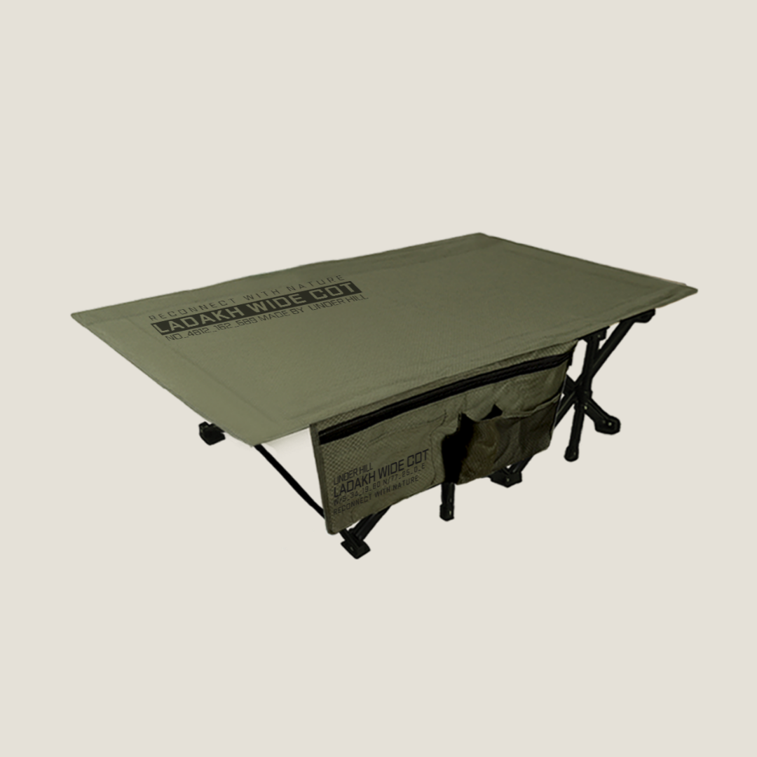 라다크 휴대용 접이식 경량 간이 캠핑 와이드 야전침대 스탠다드
