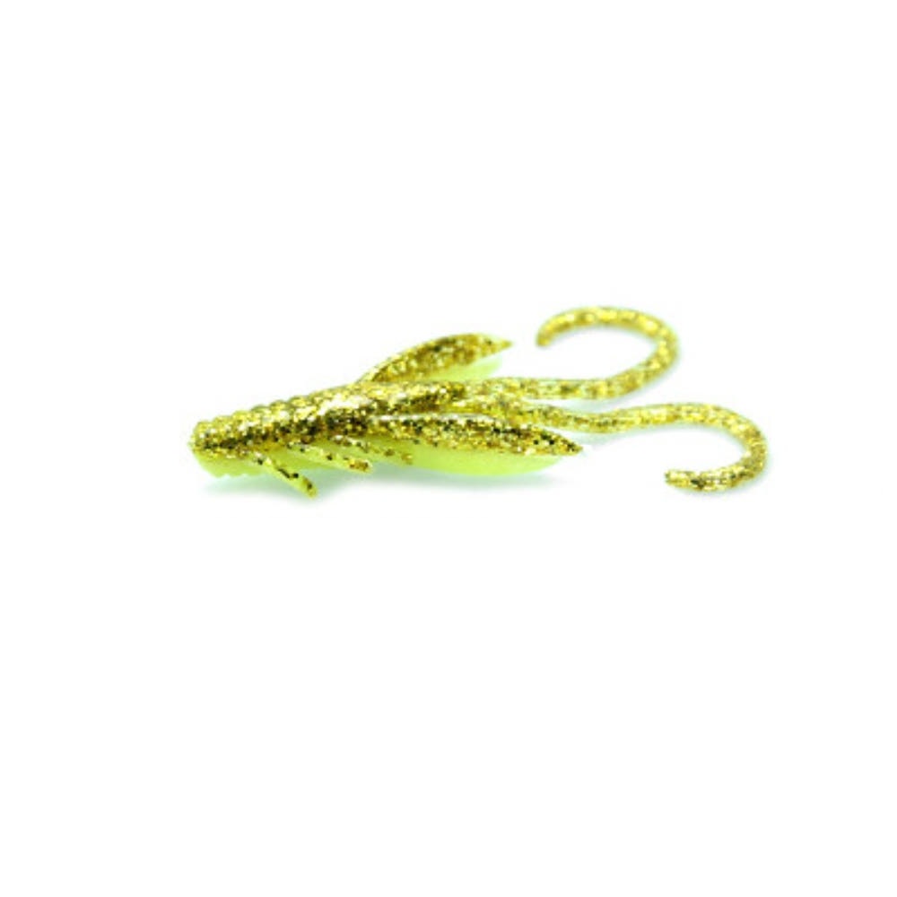 캣츠크로우 BB 호그웜 꺽지웜 산천어 송어미끼 303 골드 차트, 5cm(2인치) - 상세 이미지 3