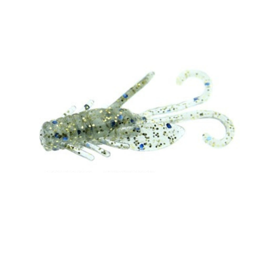 캣츠크로우 BB 호그웜 꺽지웜 산천어 송어미끼 035 블루 믹스, 5cm(2인치) - 상세 이미지 3