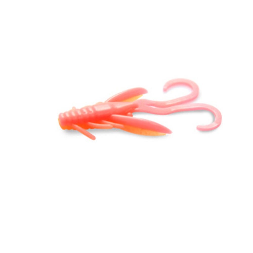 캣츠크로우 BB 호그웜 꺽지웜 산천어 송어미끼 302 핑크 오렌지, 5cm(2인치) - 상세 이미지 3